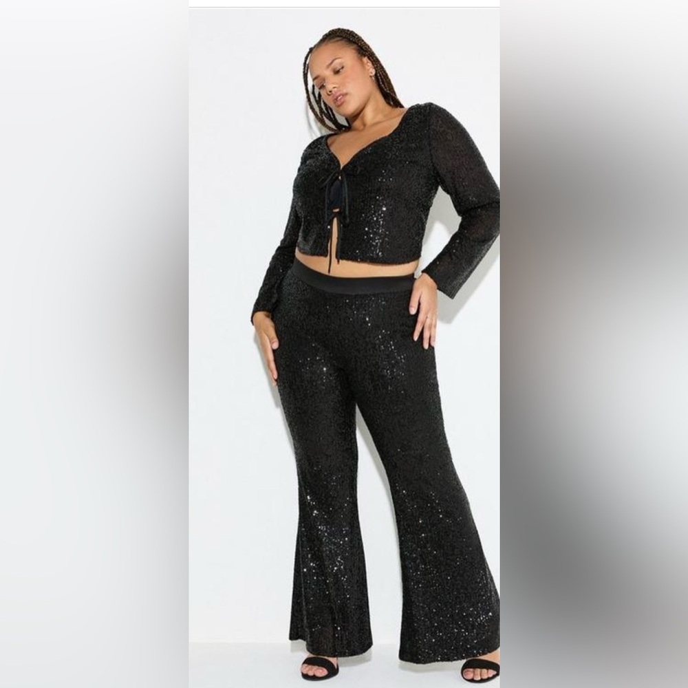 Torrid love Black Sequin Pants
